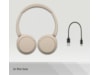 Sony WH-CH520 trådløse hovedtelefoner, On-Ear (beige) Høretelefoner