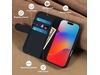 iiglo iPhone 16 Plus Wallet cover (sort) Mobilcover