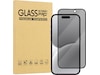 iiglo iPhone 16 / 15 / 15 Pro 3D Privacy Glass skærmbeskytter Skærmbeskyttelse mobiltelefon