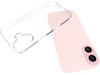 iiglo iPhone 16 Silikone cover (gennemsigtig) Mobilcover
