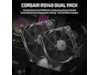 Corsair RS140 Ventilator 2pk (sort) Blæsere