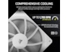 Corsair RS140 Ventilator 2pk (hvidt) Blæsere