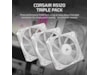 Corsair RS120 Ventilator 3pk (hvidt) Blæsere