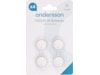 4-pk knapcellebatterier Generelle batterier