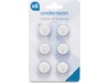 Andersson CR2032 Lithium batteri, 6-pk Generelle batterier