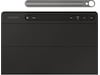 Samsung Galaxy Tab S10 Lite/FE og S9/FE Slim tastaturcover (sort) Tastatur og stylus
