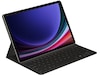 Samsung Galaxy Tab S10 Lite/FE og S9/FE Slim tastaturcover (sort) Tastatur og stylus