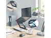 Leitz Ergo Multi-angle laptop stativ (grå) Bærbar stativ