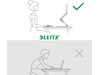 Leitz Ergo Multi-angle laptop stativ (grå) Bærbar stativ