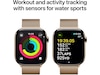 Apple Watch Series 10 46mm GPS + LTE Titanium (guld) Smartwatches