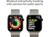 Apple Watch Series 10 GPS + LTE 42mm Titanium (naturlig) Smartwatches