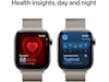 Apple Watch Series 10 GPS + LTE 42mm Titanium (naturlig) Smartwatches