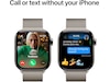 Apple Watch Series 10 GPS + LTE 42mm Titanium (naturlig) Smartwatches