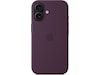 Apple iPhone 16 Silikonecover (blomme) Mobilcover