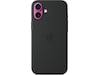 Apple iPhone 16 Plus Silikoncover (sort) Mobilcover
