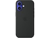Apple iPhone 16 Silikonecover (sort) Mobilcover