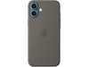 Apple iPhone 16 Plus Silikonecover (granitgrå) Mobilcover