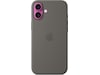 Apple iPhone 16 Plus Silikonecover (granitgrå) Mobilcover