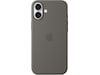 Apple iPhone 16 Plus Silikonecover (granitgrå) Mobilcover