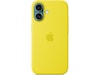 Apple iPhone 16 Silikonecover (stjernefrugt) Mobilcover