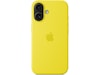 Apple iPhone 16 Silikonecover (stjernefrugt) Mobilcover