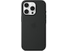 Apple iPhone 16 Pro Silikoncover (sort) Mobilcover