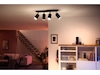 Philips Hue Fugato med fire spots (sort) Loftlampe