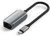 Satechi USB-C til Ethernet Adapter 18cm (grå) Kabeladaptere og overgange
