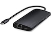 Satechi Multiport 8K Docking (midnight) Dockingstation og USB-hub