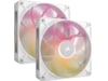 Corsair iCUE LINK RX140 RGB MAX Ventilator 2pk (hvidt) Blæsere
