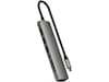 Satechi 7-i-1 Slim Multiport docking (space grey) Dockingstation og USB-hub