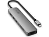 Satechi 7-i-1 Slim Multiport docking (space grey) Dockingstation og USB-hub