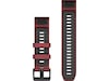 Garmin QuickFit Silikonerem 22mm (marsala/graphite) Rem