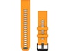 Garmin QuickFit Silikonerem 22mm (ember orange/graphite) Rem