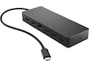HP Universal USB-C Multiport Hub (sort) Dockingstation og USB-hub