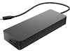 HP Universal USB-C Multiport Hub (sort) Dockingstation og USB-hub
