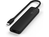 Satechi 7-i-1 Slim Multiport docking (sort) Dockingstation og USB-hub