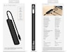 Satechi 7-i-1 Slim Multiport docking (sort) Dockingstation og USB-hub