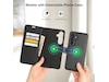 iiglo Galaxy S25+ 2-i-1 Wallet cover (sort) Mobilcover