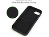 iiglo iPhone 17e / 16e Magnetic cover (sort) Mobilcover
