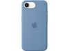 iPhone 16e Silikone cover (vinterblå) Mobilcover