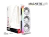 XFX Mercury AMD Radeon RX 9070XT OC White Magnetic Air Edition with RGB Grafikkort