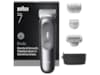 Braun Series 7 kropstrimmer (grå) Barbermaskine