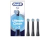Oral-B iO Ultimate Clean børstehoveder 3 stk. (sort) Tandbørstehoveder
