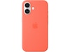 Apple iPhone 16 Silikone cover (mandarin) Mobilcover