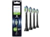 Philips Sonicare W2 Optimal White tandbørstehoveder (4 pack, sort) Tandbørstehoveder