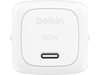 Belkin BoostCharge 30W USB-C oplader (hvid) Mobilopladere