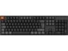 Keychron K10 V2 RGB Aluminium Hot Swap QM Super Brown trådløst tastatur Gamingkeyboard
