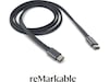 reMarkable 2 USB-C kabel 1m (sort) Digitale paper & tilbehør