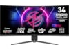 MSI 34" curved gamingskærm MAG 346CQRF X24 Gamingskærme